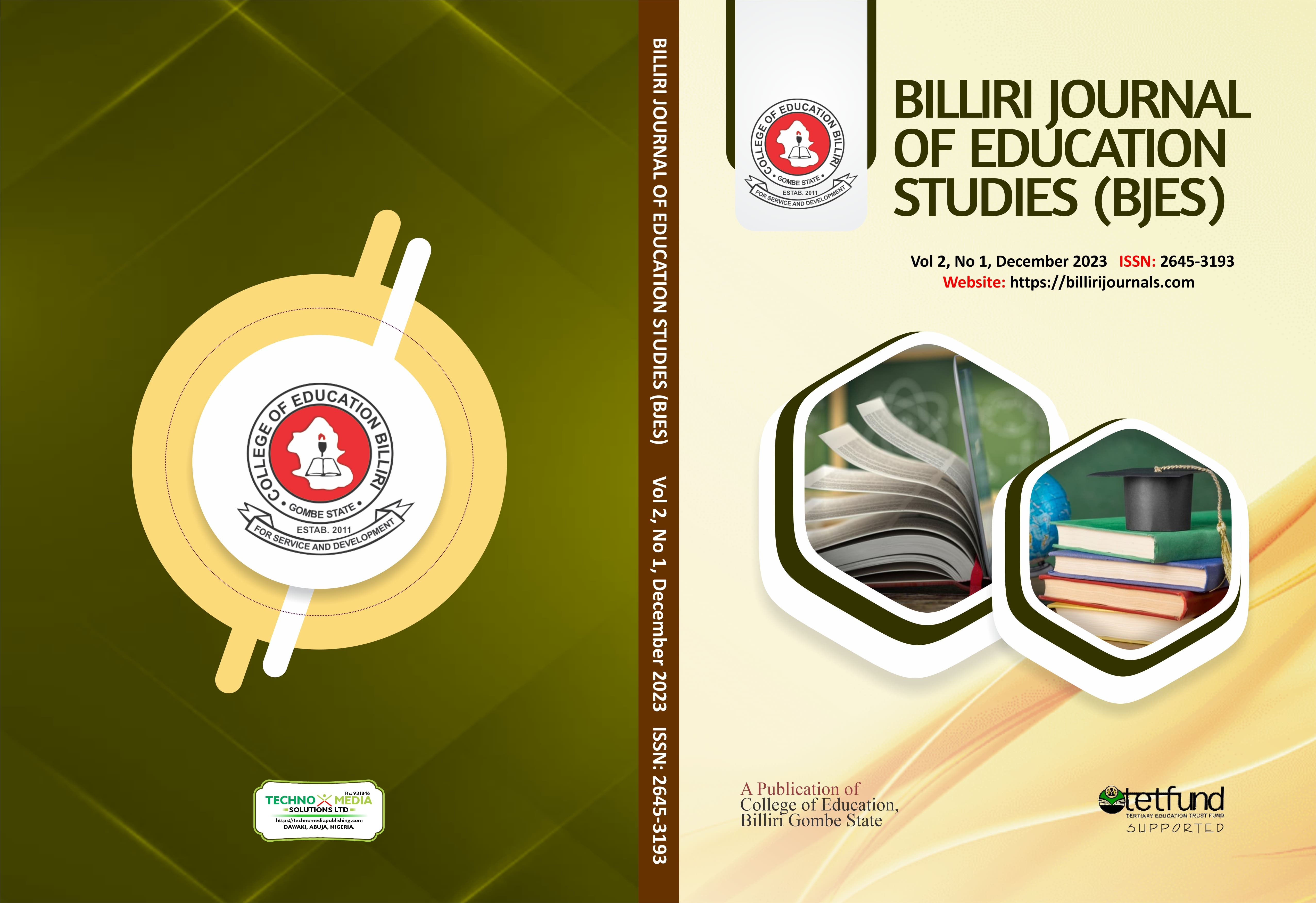View Vol. 2 No. 1 (2023): Vol. 2, No. 1, Dec. 2023